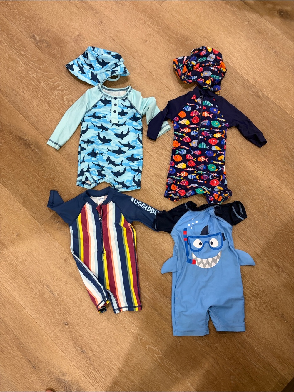 Bundle of Infant Bathing Suits